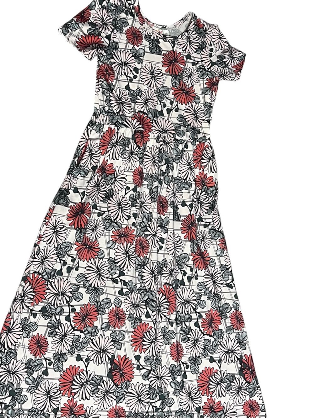 DotDotSmile Girls Floral Maxi Dress Size 5/6 Years New Without Tags